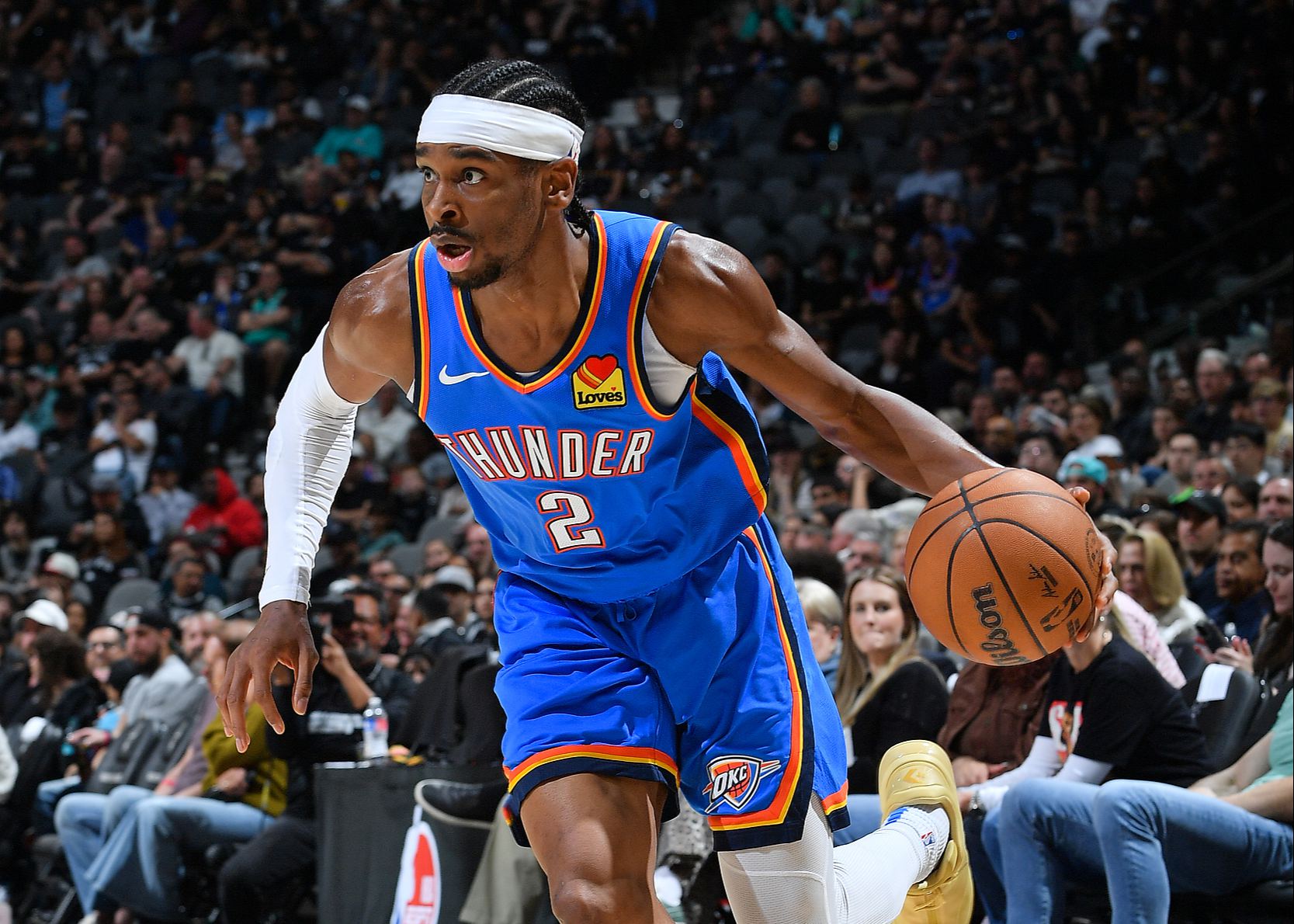 统治力！SGA本赛季总分领跑联盟，13场竞赛中7场三节打卡